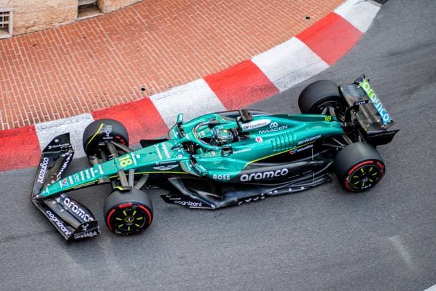 Formel1 GP Monaco Freitag, 23.05.2025 Lance Stroll 18, Aston Martin Aramco F1 Team; Formel1 GP Monaco Freitag, 23.05.2025 Copyright: xBEAUTIFULxSPORTS Erlhofx
