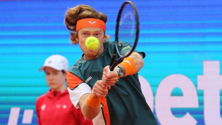 Bitpanda Hamburg Open, ATP, Tennis Herren Turnier 500, Halbfinale: Andrey Rublev (Russland).