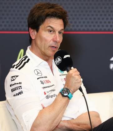 May 23, 2025, Monte-Carlo, Monaco: TOTO WOLFF of Mercedes in the Formula 1 Grand Prix de Monaco 2025 second Practice Session in Monaco Monte-Carlo Monaco - ZUMAc179 20250523_zep_c179_036 Copyright: xMickaelxChavetx