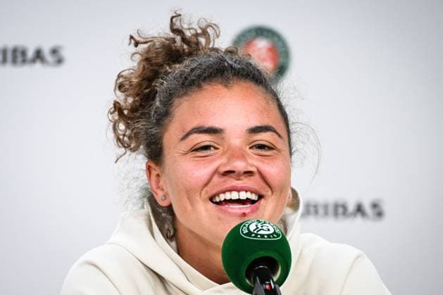 May 23, 2025, Paris, France, France: Jasmine PAOLINI of Italy during the Roland-Garros 2025, French Open 2025, Grand Slam tennis tournament at Roland-Garros Stadium on May 23, 2025 in Paris, France. Paris France - ZUMAm308 20250523_zsp_m308_066 Copyright: xMatthieuxMirvillex