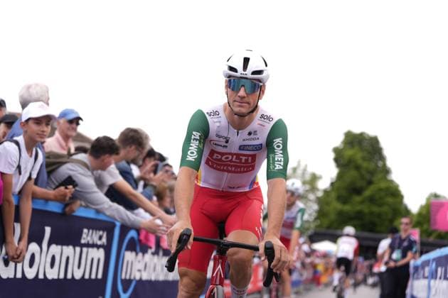 Lonardi Giovanni of Team Polti Visitmalta during the stage 14 of the Giro d™Italia from Treviso to Nova Gorica Gorizia, Italy - Saturday, May 24, 2025. - cycling.  Copyright: xFabioxFerrari LaPressex
