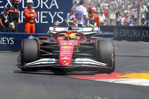 Lewis Hamilton (Scuderia Ferrari HP), 3. Freies Training, Grosser Preis von Monaco, Motorsport, Herren, Formel 1, 24.05.2025 Monte Carlo Monaco MCO
