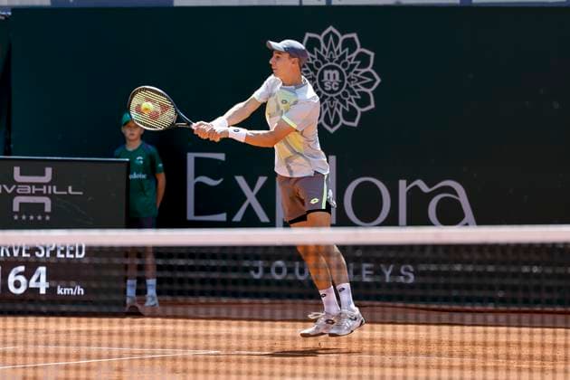 Joran Vliegen (BEL) , Schweiz, Tennis, Gonet Geneva Open ATP, Tennis Herren 250), Final Doppel,2025, Ariel Behar (URU) Joran Vliegen (BEL) vs. Sadio Doumbia (FRA) Fabien Reboul (FRA), 24.05.2025, Parc des Eaux-Vives, Genf, Schweiz Genf Parc des Eaux-Vives Genf Schweiz Copyright: xGrantxHubbsx