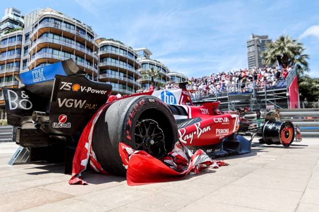 Lewis Hamilton of Great Britain and Scuderia Ferrari , Qualifying, F1 Monaco Grand Prix, am 24. May 2025 in Monte-Carlo, Monaco. (Foto von Diogo Cardoso DeFodi Images) Lewis Hamilton of Great Britain and Scuderia Ferrari , Qualifying, F1 Monaco Grand Prix, Monaco on May 24, 2025 in Monte-Carlo, Monaco. (Photo by Diogo Cardoso DeFodi Images)