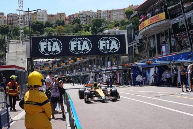 23.05.2025, Circuit de Monaco, Monte Carlo, Formel 1 Grand Prix Monaco 2025 ,im Bild Lando Norris (GBR), McLaren F1 Team (Photo by Hasan Bratic DeFodi Images)