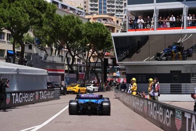 23.05.2025, Circuit de Monaco, Monte Carlo, Formel 1 Grand Prix Monaco 2025 ,im Bild Alexander Albon (GBR), Atlassian Williams Racing (Photo by Hasan Bratic DeFodi Images)