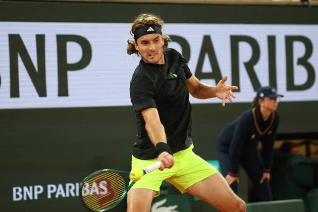 ROLAND GARROS 2025 Thierry Larret MAXPPP - PARIS (75) 24 05 2025 Thierry Larret Maxppp. Tennis. Roland Garros 2025. Internationaux de France de tennis. Stade Roland Garros, Paris (75). Le 24 mai 2025. Journee Yannick Noah. Stefanos TSITSIPAS vs Alexandre MULLER Tennis. Roland Garros 2025. French Open tennis tournament. Roland Garros Stadium, Paris (75) PARIS (75) STADE ROLAND GARROS PARIS ILE DE FRANCE FRANCE  Copyright: xMAXPPPxThierryxLarretx TLR202505242351 TLR202505242351