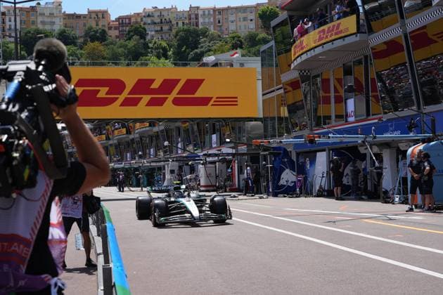 23.05.2025, Circuit de Monaco, Monte Carlo, Formel 1 Grand Prix Monaco 2025 ,im Bild Andrea Kimi Antonelli (ITA), Mercedes-AMG Petronas Formula One Team (Photo by Hasan Bratic DeFodi Images)