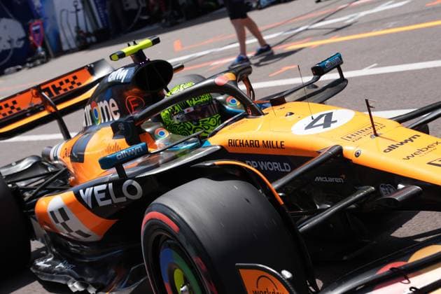 23.05.2025, Circuit de Monaco, Monte Carlo, Formel 1 Grand Prix Monaco 2025 ,im Bild Lando Norris (GBR), McLaren F1 Team (Photo by Hasan Bratic DeFodi Images)