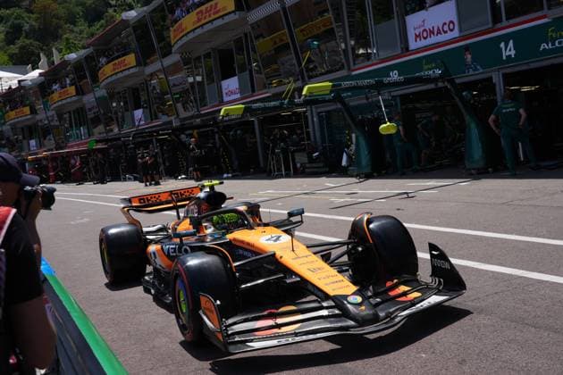 23.05.2025, Circuit de Monaco, Monte Carlo, Formel 1 Grand Prix Monaco 2025 ,im Bild Lando Norris (GBR), McLaren F1 Team (Photo by Hasan Bratic DeFodi Images)