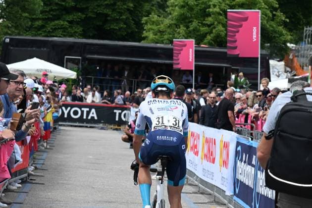24-05-2025 Giro D italia; Tappa 14 Treviso - Gorizia; 2025, Bahrain - Victorious; Tiberi, Antonio; Treviso; 