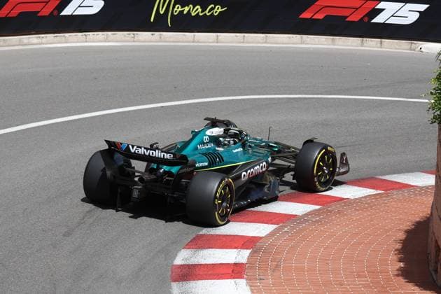 F1 Gran Prix of Monaco Lance Stroll of Aston Martin on track during final practice for the F1 Grand Prix of Monaco at Circuit de Monaco on May 24, 2025 in Monte-Carlo, Monaco. Monaco Monte-Carlo Monaco Copyright: xMarcoxCanonierox