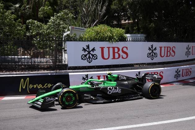 F1 Gran Prix of Monaco Nico Hulkenberg of Kick Sauber on track during final practice for the F1 Grand Prix of Monaco at Circuit de Monaco on May 24, 2025 in Monte-Carlo, Monaco. Monaco Monte-Carlo Monaco Copyright: xMarcoxCanonierox