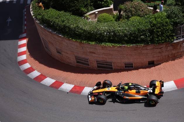 F1 Gran Prix of Monaco Lando Norris of McLaren Formula 1 Team on track during final practice for the F1 Grand Prix of Monaco at Circuit de Monaco on May 24, 2025 in Monte-Carlo, Monaco. Monaco Monte-Carlo Monaco Copyright: xMarcoxCanonierox