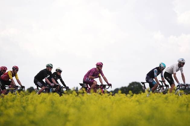 Pedersen Mads of Lidl-Trek, cyclamen jersey, during the stage 14 of the Giro d™Italia from Treviso to Nova Gorica Gorizia, Italy - Saturday, May 24, 2025. - cycling.  Copyright: xMarcoxAlpozzi LaPressex