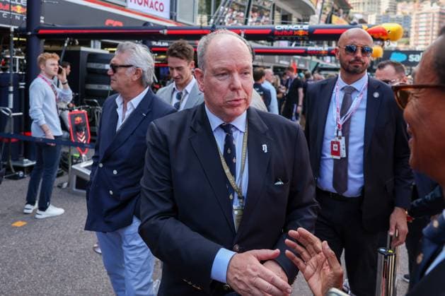 Fuerst von Monaco Albert II, Qualifying, Grosser Preis von Monaco, Motorsport, Herren, Formel 1, 24.05.2025 Monte Carlo Monaco MCO