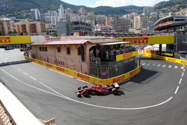 Lewis Hamilton (Scuderia Ferrari HP), Qualifying, Grosser Preis von Monaco, Motorsport, Herren, Formel 1, 24.05.2025 Monte Carlo Monaco MCO