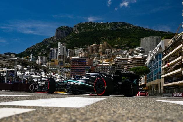 F1 Grand Prix of Monaco - Qualifying Kimi Antonelli of the Mercedes-AMG Petronas Formula One Team drives the Mercedes W16 during a practice session at the FIA Formula One World Championship, WM, Weltmeisterschaft F1 Monaco Grand Prix in Monte Carlo, Monaco, on May 24, 2025. Monte Carlo Monaco  Copyright: xLucaxBarsalix originalFilename:barsali-notitle250524_npqxO.jpg