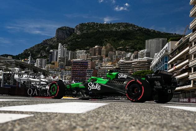 F1 Grand Prix of Monaco - Qualifying Gabriel Bortoleto of the Stake F1 Team drives the Sauber Ferrari C45 during a practice session at the FIA Formula One World Championship, WM, Weltmeisterschaft F1 Monaco Grand Prix on May 24, 2025, in Monte Carlo, Monaco. Monte Carlo Monaco  Copyright: xLucaxBarsalix originalFilename:barsali-notitle250524_np44i.jpg
