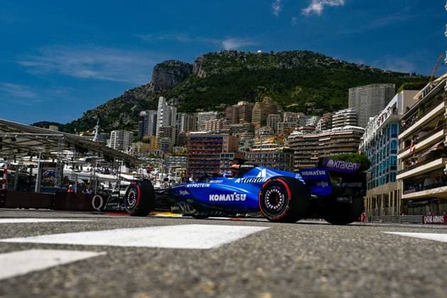 F1 Grand Prix of Monaco - Qualifying Alexander Albon of the team Atlassian Williams Racing, driving the Williams Mercedes FW47, participates in a practice session during the FIA Formula One World Championship, WM, Weltmeisterschaft F1 Monaco Grand Prix in Monte Carlo, Monaco, on May 24, 2025. Monte Carlo Monaco  Copyright: xLucaxBarsalix originalFilename:barsali-notitle250524_npYMC.jpg