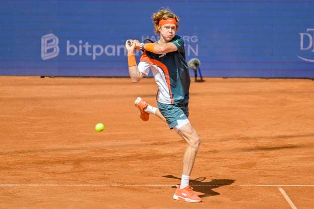 Andrey Rublev 25.05.2025 Tennis Hamburg Open ATP, Tennis Herren 500, Tennisstadium am Rothenbaum, Hamburg, HH Germany