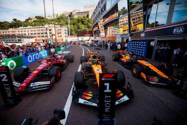 Formula 1 TAG Heuer Grand Prix de Monaco 2025 Alexis Perrin OVERTAKE MAXPPP - 24 05 2025 04 NORRIS Lando (gbr), McLaren F1 Team, action during the Formula 1 TAG Heuer Grand Prix de Monaco 2025, the 8th round of the 2025 FIA Formula 1 World Championship, WM, Weltmeisterschaft on the Circuit de Monaco from May 22 to 25, 2025, in Monte Carlo, Monaco  Copyright: xOVERTAKE MAXPPPxAlexisxPerrinx OVT202505243070 OVT202505243070