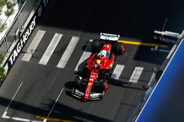 44 Lewis Hamilton (GBR, Scuderia Ferrari HP), F1 Grand Prix of Monaco at Circuit de Monaco on May 24, 2025 in Monte-Carlo, Monaco. (Photo by HOCH ZWEI) Monte-Carlo Monaco