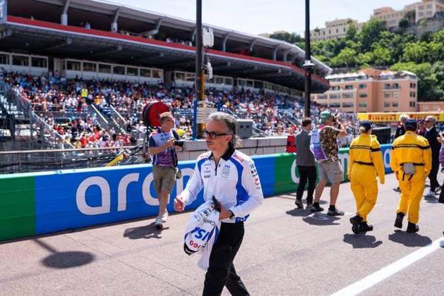 May 24, 2025, Monaco, Monaco, Monaco: Visa Cash App Racing Bulls F1 Team s French team principal in the paddock before the free practice three of the Formula 1 Monaco Grand Prix 2025. Monaco Monaco - ZUMAs197 20250524_aaa_s197_074 Copyright: xLucaxMartinix