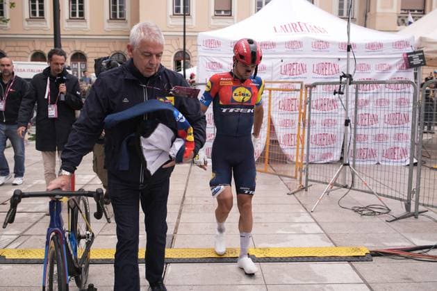 Ciccone Giulio of Lidl-Trek during the stage 14 of the Giro d™Italia from Treviso to Nova Gorica Gorizia, Slovenia - Saturday, May 24, 2025. - cycling.  Copyright: xMarcoxAlpozzi LaPressex