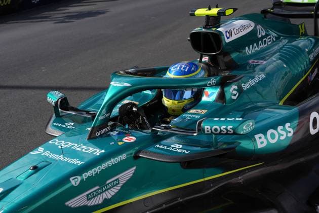 24.05.2025, Circuit de Monaco, Monte Carlo, Formel 1 Grand Prix Monaco 2025 ,im Bild Fernando Alonso (ESP), Aston Martin Aramco Cognizant Formula One Team (Photo by Hasan Bratic DeFodi Images)