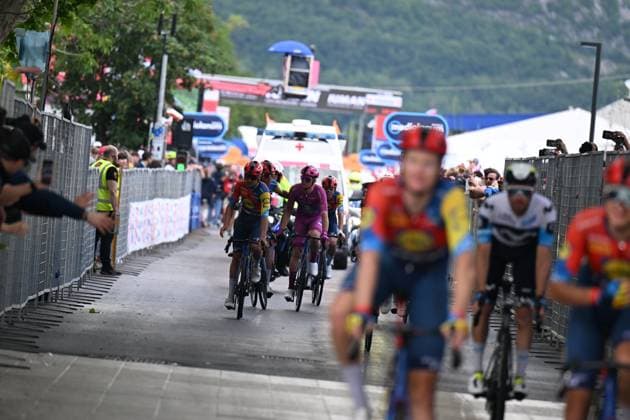 24-05-2025 Giro D italia; Tappa 14 Treviso - Gorizia; 2025, Lidl - Trek; Pedersen, Mads; Gorizia; 
