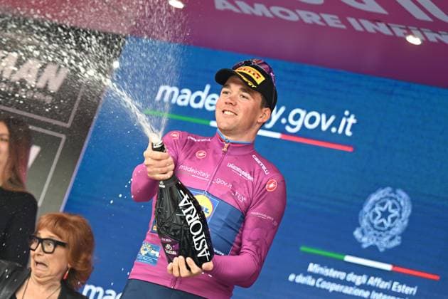 24-05-2025 Giro D italia; Tappa 14 Treviso - Gorizia; 2025, Lidl - Trek; Pedersen, Mads; Gorizia; 