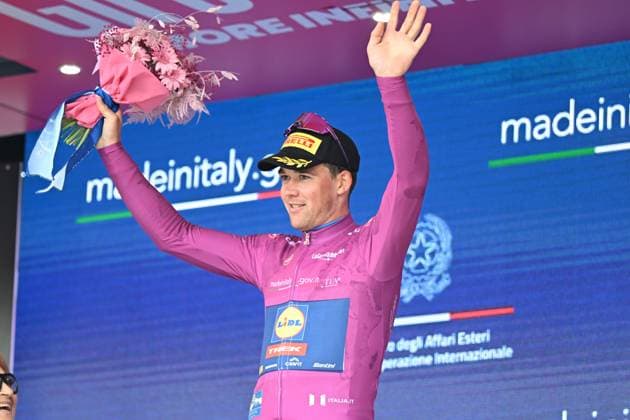 24-05-2025 Giro D italia; Tappa 14 Treviso - Gorizia; 2025, Lidl - Trek; Pedersen, Mads; Gorizia; 