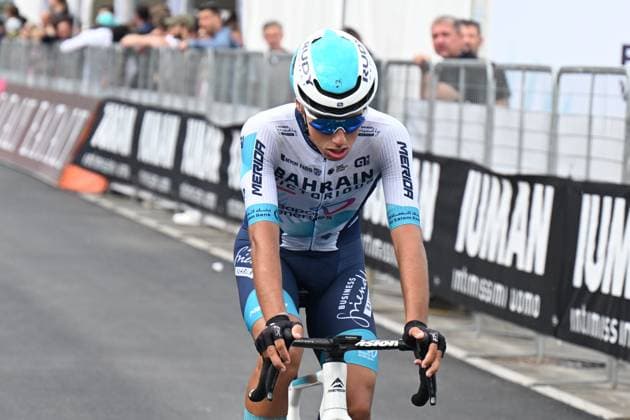 24-05-2025 Giro D italia; Tappa 14 Treviso - Gorizia; 2025, Bahrain - Victorious; Eulalio, Afonso; Gorizia; 