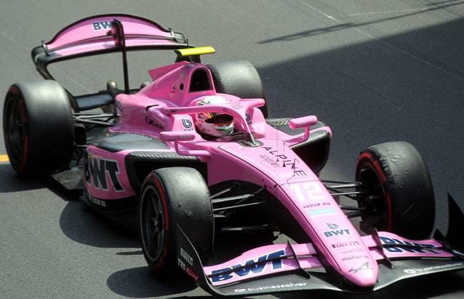 FORMULE 2 PODIUM COURSE SPRINT PHOTOPQR NICE MATIN Jean François Ottonello ; Monaco ; 24 05 2025 ; 82e Grand Prix de Monaco 2025 - FORMULE 2 PODIUM COURSE SPRINT - Vainqueur Kush Maini - Dams Lucas Oil - F1 Grand Prix Of Monaco Monaco France  Copyright: xPHOTOPQR NICExMATIN MAXPPPxJeanxFrançoisxOttonellox 20250524NIM3401 monaco 20250524NIM3401