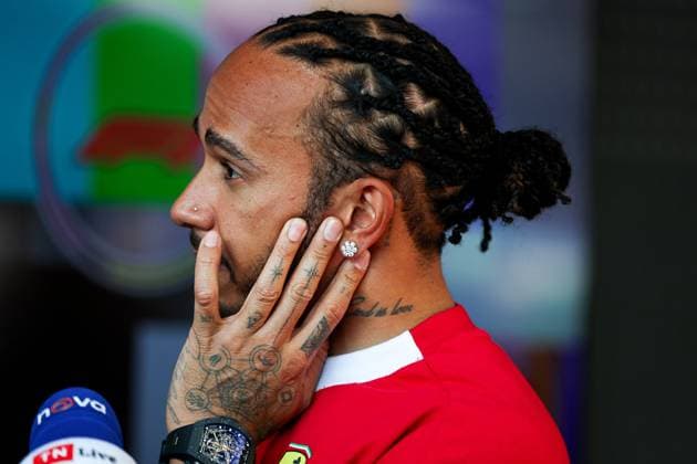 Lewis Hamilton of Great Britain and Scuderia Ferrari , Qualifying, F1 Monaco Grand Prix, am 24. May 2025 in Monte-Carlo, Monaco. (Foto von Diogo Cardoso DeFodi Images) Lewis Hamilton of Great Britain and Scuderia Ferrari , Qualifying, F1 Monaco Grand Prix, Monaco on May 24, 2025 in Monte-Carlo, Monaco. (Photo by Diogo Cardoso DeFodi Images)