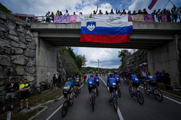 Stage 11 Cormons Nova Gorica Gorizia - May 24, 2025. - cycling .Giro-E In the pic: Race  Copyright: xAlessandroxGarofalo LaPressex