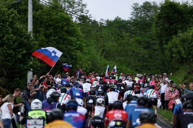 Stage 11 Cormons Nova Gorica Gorizia - May 24, 2025. - cycling .Giro-E In the pic: Race  Copyright: xAlessandroxGarofalo LaPressex