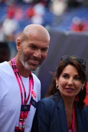 Zinedine Zidane, Fussballspieler, Qualifying, MCO, Formel 1 Weltmeisterschaft, Tagheuer Monaco Grand Prix, 24.05.2025 ITA, Formel 1 Weltmeisterschaft, Monaco Grand Prix, 24.05.2024 Monaco Copyright: xEibner-Pressefoto AnnikaxGrafx EP_AGF