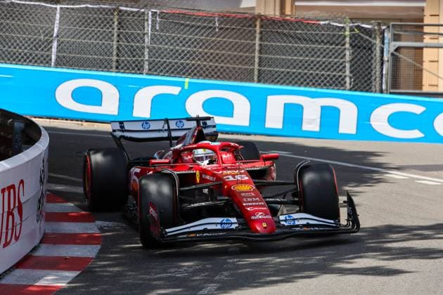 Charles Leclerc (MON) - Scuderia Ferrari - Ferrari SF-25 - Ferrari during Formula 1 Tag Heurer Grand Prix de Monaco 2025 at Monte Carlo (MC), may 23-25 2025 Formula 1 Tag Heurer Grand Prix de Monaco 2025