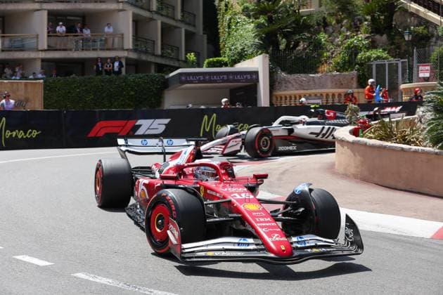 Charles Leclerc (MON) - Scuderia Ferrari - Ferrari SF-25 - Ferrari during Formula 1 Tag Heurer Grand Prix de Monaco 2025 at Monte Carlo (MC), may 23-25 2025 Formula 1 Tag Heurer Grand Prix de Monaco 2025