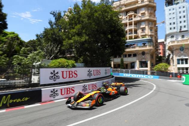 Lando Norris (GBR) - McLaren Formula 1 Team - McLaren MCL39 - Mercedes during Formula 1 Tag Heurer Grand Prix de Monaco 2025 at Monte Carlo (MC), may 23-25 2025 Formula 1 Tag Heurer Grand Prix de Monaco 2025 Alessio De Marco
