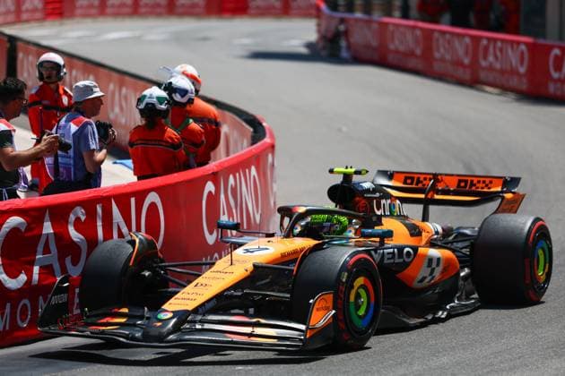Lando Norris (GBR) - McLaren Formula 1 Team - McLaren MCL39 - Mercedes during Formula 1 Tag Heurer Grand Prix de Monaco 2025 at Monte Carlo (MC), may 23-25 2025 Formula 1 Tag Heurer Grand Prix de Monaco 2025