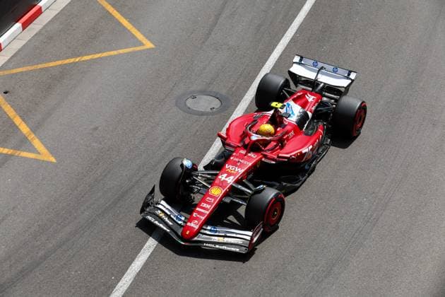 Lewis Hamilton (GBR) - Scuderia Ferrari - Ferrari SF-25 - Ferrariduring Formula 1 Tag Heurer Grand Prix de Monaco 2025 at Monte Carlo (MC), may 23-25 2025 Formula 1 Tag Heurer Grand Prix de Monaco 2025