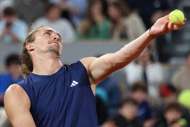 Roland Garros 2025 Grigor Dimitrow during training before Roland Garros 2025 tennis tournament in Paris France on 24 May 2025. Paris France  Copyright: xFotoxOlimpikx originalFilename:jastrzebowski-rolandga250524_npAJC.jpg