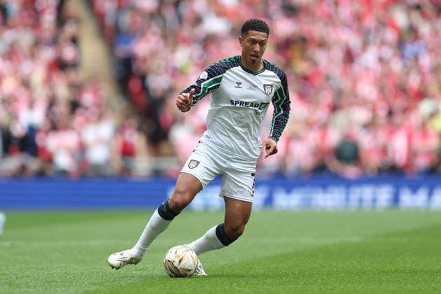 Sheffield Utd v Sunderland 24 May 2025, London - Sky Bet Championship Play-Off Final Football - Sheffield United v AFC Sunderland - Jobe Bellingham of Sunderland - Photo: Charlotte Wilson Offside. London UK Copyright: xCharlottexWilsonx xOffsidexOffside