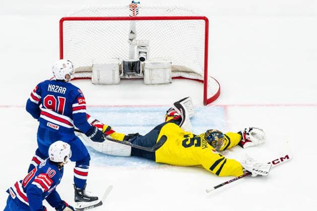 Sport Themen der Woche KW21 Sport Bilder des Tages 250524 goalkeeper Jacob Markström of Sweden during the 2025 IIHF Ice hockey, Eishockey World Championship, WM, Weltmeisterschaft semifinal game between Sweden and USA on May 24, 2025 in Stockholm. Photo: Johanna Säll BILDBYRAN kod JL JM0694 ishockey ice hockey ishockey-vm 2025 vm 2025 iihf world championship sverige sweden usa bbeng *** 250524 goalkeeper Jacob Markström of Sweden during the 2025 IIHF Ice Hockey World Championship semifinal game between Sweden and USA on May 24, 2025 in Stockholm Photo Johanna Säll BILDBYRAN kod JL JM0694 ishockey ice hockey ishockey vm 2025 vm 2025 iihf world championship sverige sweden usa bbeng  Copyright: JOHANNAxSÄLL BB250524BB885