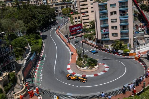 Formula 1 TAG Heuer Grand Prix de Monaco 2025 Alexis Perrin OVERTAKE MAXPPP - Monaco 24 05 2025 04 NORRIS Lando (gbr), McLaren F1 Team, action during the Formula 1 TAG Heuer Grand Prix de Monaco 2025, the 8th round of the 2025 FIA Formula 1 World Championship, WM, Weltmeisterschaft on the Circuit de Monaco from May 22 to 25, 2025, in Monte Carlo, Monaco Monaco Monaco  Copyright: xOVERTAKE MAXPPPxAlexisxPerrinx OVT202505254944 OVT202505254944