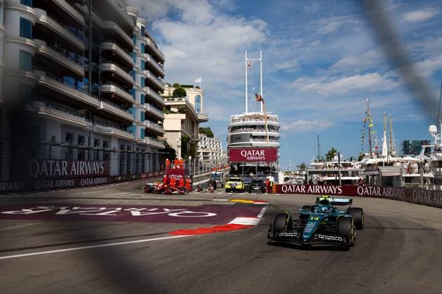 F1 - MONACO GRAND PRIX 2025 14 ALONSO Fernando (spa), Aston Martin F1 Team AMR24, action during the Formula 1 Tag Heuer Grand Prix de Monaco, 8th round of the 2025 FIA Formula One World Championship, WM, Weltmeisterschaft from May 23 to 25, 2025 on the Circuit de Monaco, in Monte-Carlo, Monaco - Monte-CarloMonaco  Copyright: xJavierxJimenezx