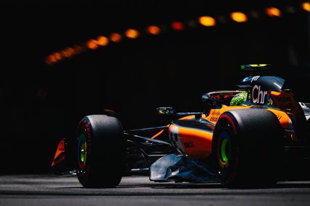 4 Lando Norris (GBR, McLaren F1 Team), F1 Grand Prix of Monaco at Circuit de Monaco on May 24, 2025 in Monte-Carlo, Monaco. (Photo by HOCH ZWEI) Monte-Carlo Monaco